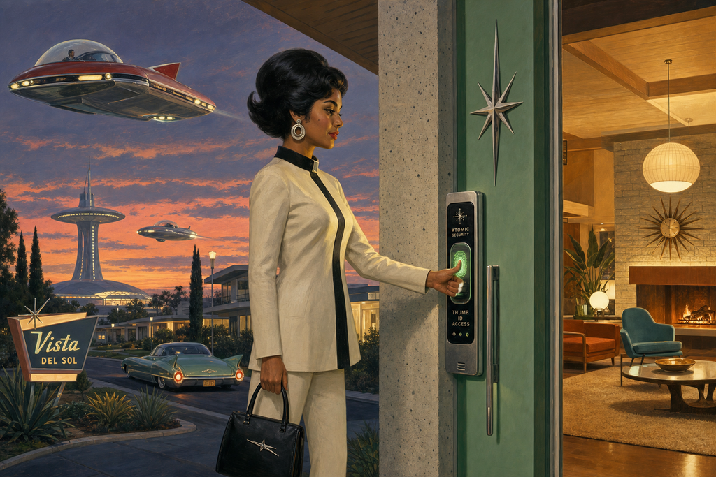 Biometric Door Lock — smart home lifestyle