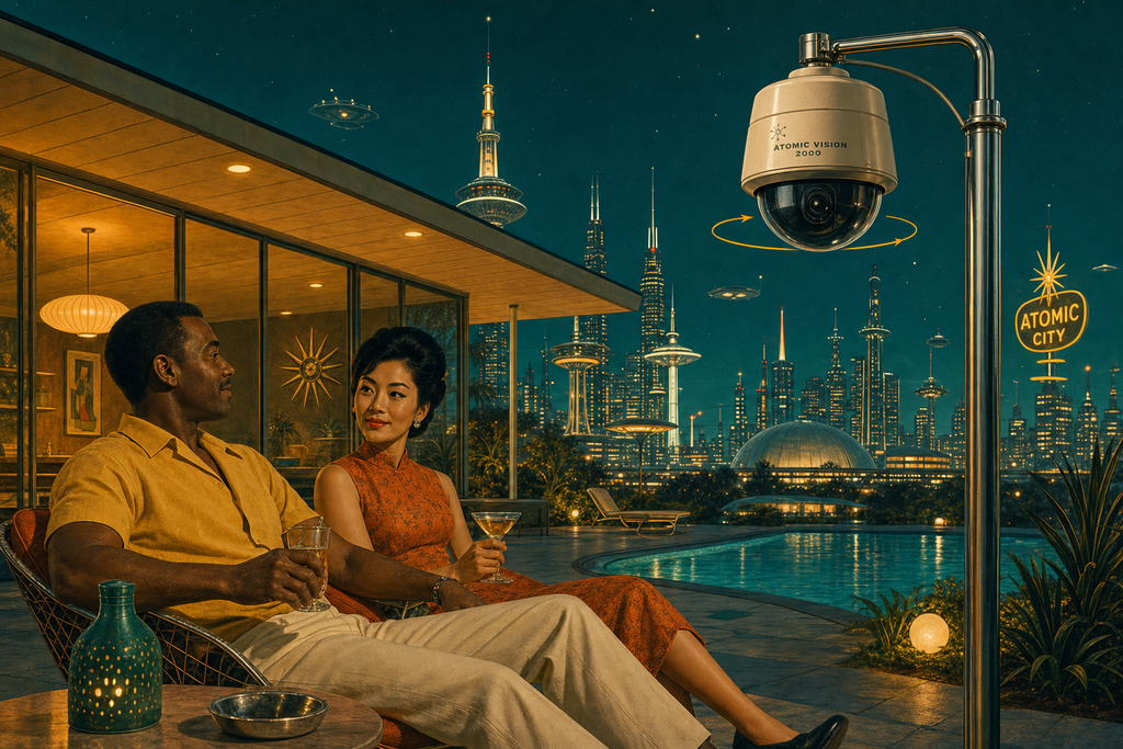 Meridian PTZ Camera — smart home lifestyle