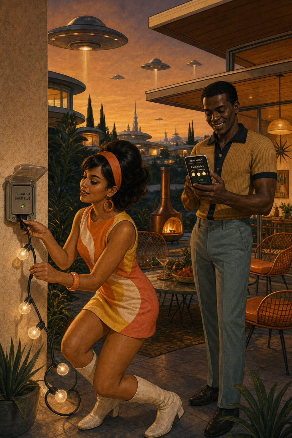 Outdoor Smart Plug — smart home lifestyle